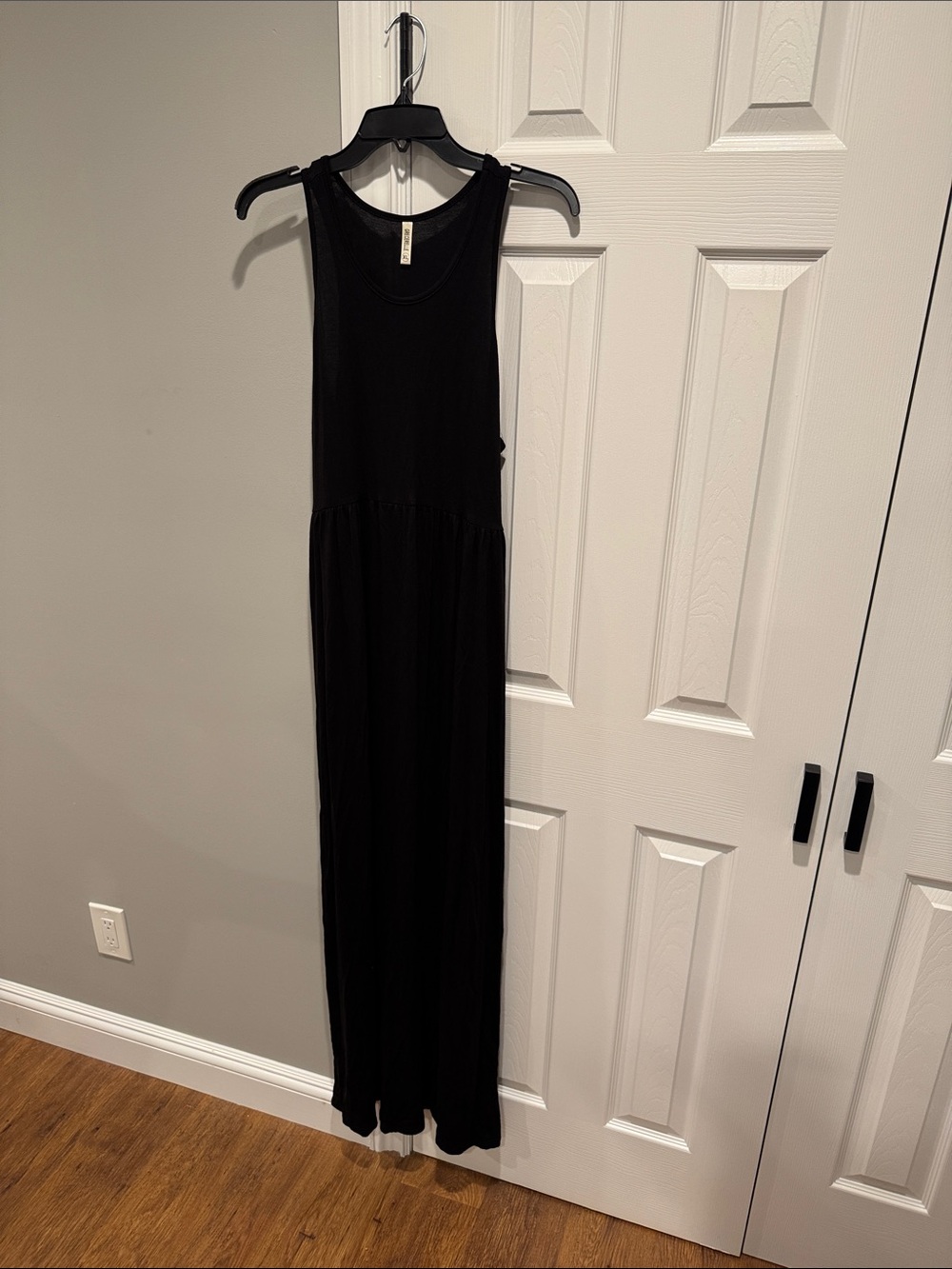 Women’s Black Maxi Tank Dress